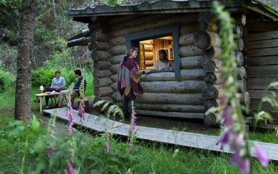 Paiement en ligne possible pour le cabanage